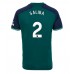 Arsenal William Saliba #2 3rd Dres 2023-24 Krátkým Rukávem